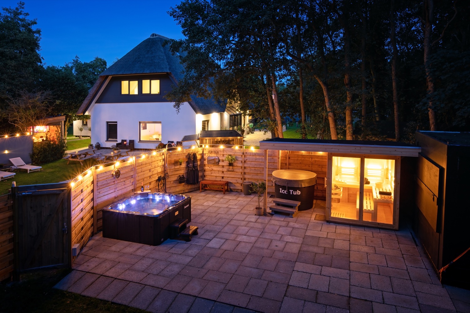 Privé wellness tuin